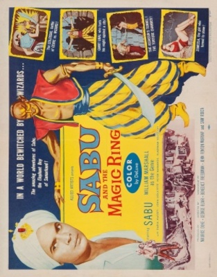 Sabu and the Magic Ring movie poster (1957) mouse pad