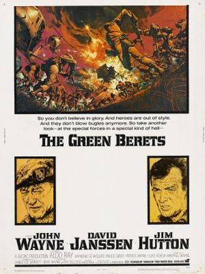 The Green Berets movie poster (1968) mouse pad