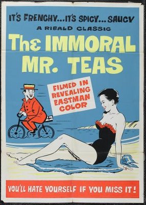 The Immoral Mr. Teas movie poster (1959) t-shirt