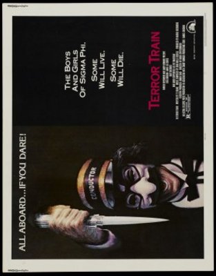Terror Train movie poster (1980) wood print