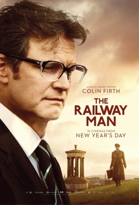 The Railway Man movie poster (2013) wood print