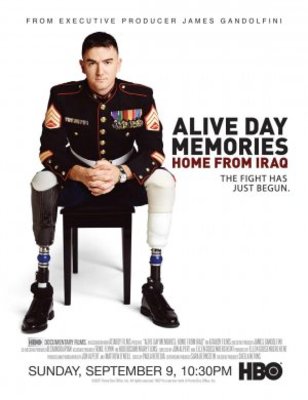 Alive Day Memories: Home from Iraq movie poster (2007) wood print