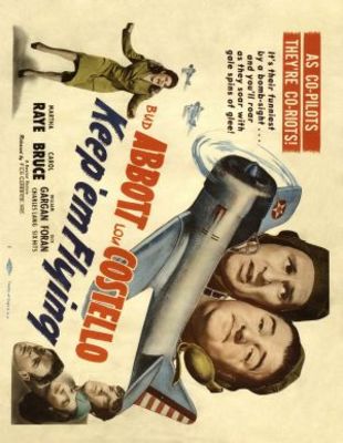 Keep 'Em Flying movie poster (1941) hoodie