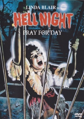 Hell Night movie poster (1981) pillow