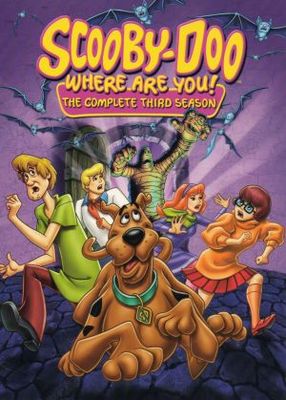 Scooby-Doo, Where Are You! movie poster (1969) metal framed poster