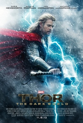 Thor: The Dark World movie poster (2013) poster with hanger