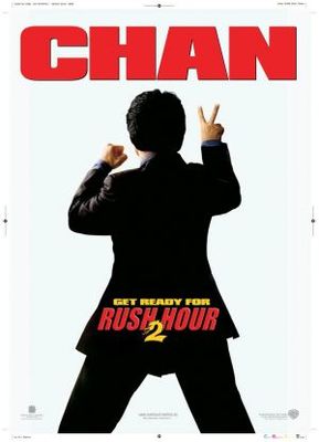 Rush Hour 2 movie poster (2001) canvas poster