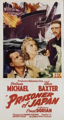 Prisoner of Japan movie poster (1942) poster with hanger
