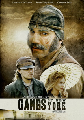 Gangs Of New York movie poster (2002) poster with hanger