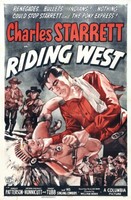 Riding West movie poster (1944) t-shirt #1316194