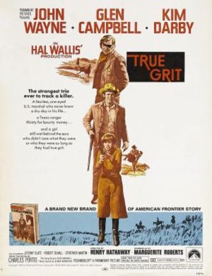 True Grit movie poster (1969) wooden framed poster