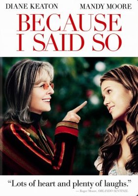 Because I Said So movie poster (2007) pillow