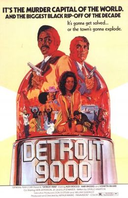 Detroit 9000 movie poster (1973) tote bag