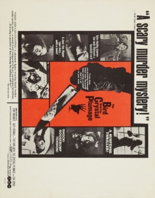Uccello dalle piume di cristallo, L' movie poster (1970) sweatshirt
