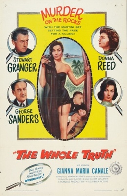The Whole Truth movie poster (1958) wood print