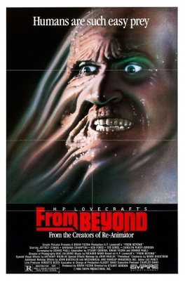 From Beyond movie poster (1986) wooden framed poster