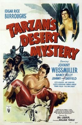Tarzan's Desert Mystery movie poster (1943) sweatshirt