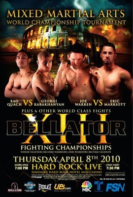 Bellator Fighting Championships movie poster (2009) metal framed poster