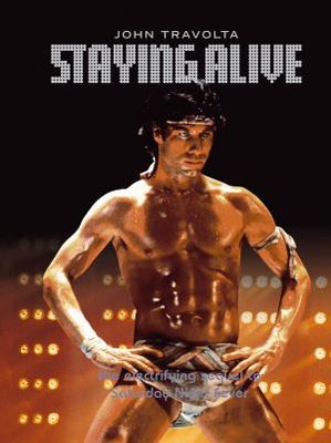 Staying Alive movie poster (1983) canvas poster