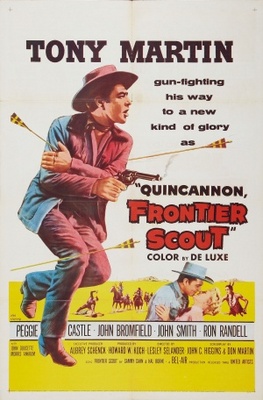 Quincannon, Frontier Scout movie poster (1956) mouse pad