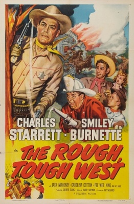 The Rough, Tough West movie poster (1952) poster