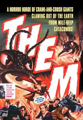 Them! movie poster (1954) pillow