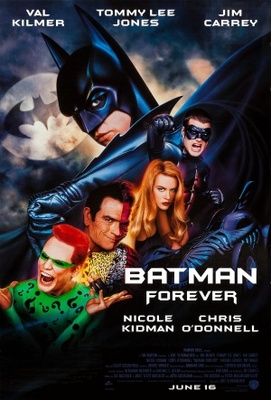 Batman Forever movie poster (1995) canvas poster