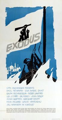 Exodus movie poster (1960) pillow
