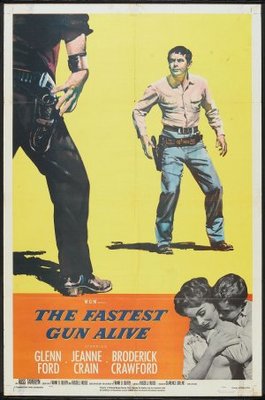 The Fastest Gun Alive movie poster (1956) pillow