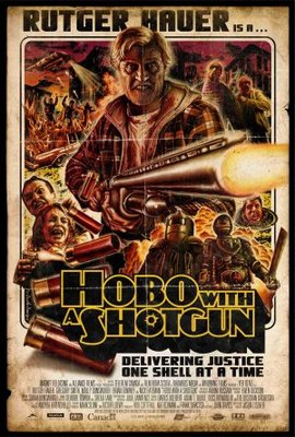 Hobo with a Shotgun movie poster (2011) pillow