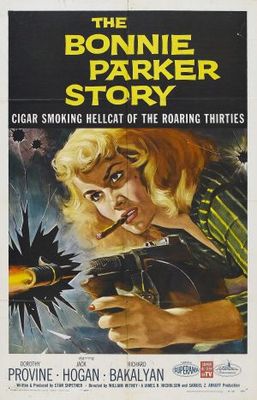 The Bonnie Parker Story movie poster (1958) t-shirt