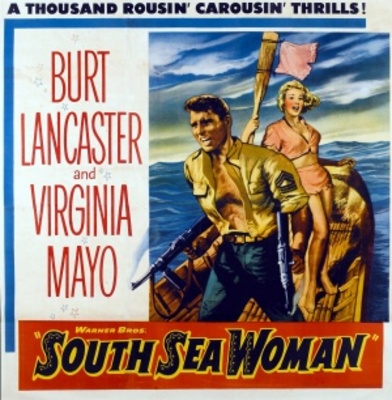 South Sea Woman movie poster (1953) canvas poster