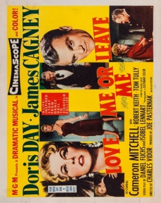 Love Me or Leave Me movie poster (1955) wooden framed poster