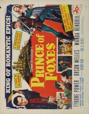 Prince of Foxes movie poster (1949) mouse pad