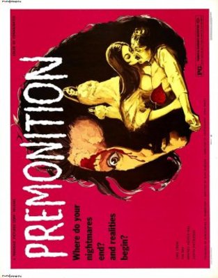 Premonition movie poster (1972) poster with hanger
