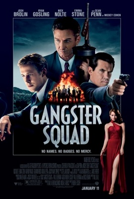 Gangster Squad movie poster (2012) pillow