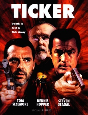 Ticker movie poster (2001) wooden framed poster