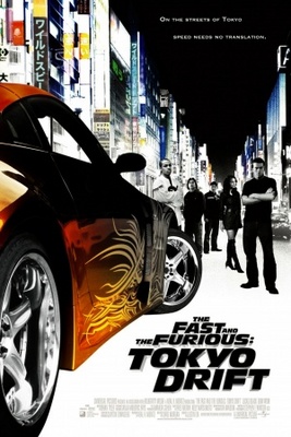 The Fast and the Furious: Tokyo Drift movie poster (2006) metal framed poster