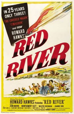 Red River movie poster (1948) mouse pad