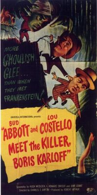 Abbott and Costello Meet the Killer, Boris Karloff movie poster (1949) puzzle MOV_ad10e3de
