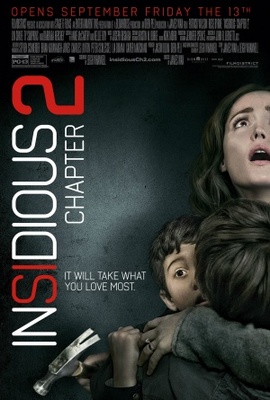 Insidious: Chapter 2 movie poster (2013) poster with hanger