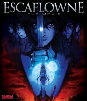 Escaflowne movie poster (2000) wood print