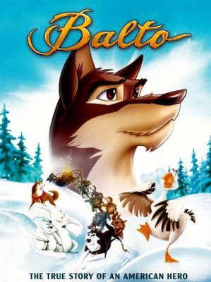 Balto movie poster (1995) metal framed poster