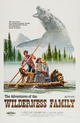 The Adventures of the Wilderness Family movie poster (1975) canvas poster
