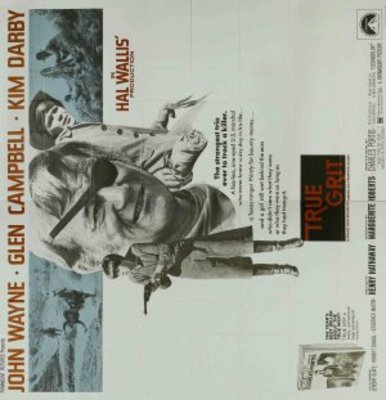 True Grit movie poster (1969) wood print