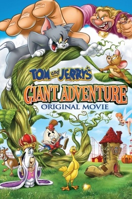 Tom and Jerry's Giant Adventure movie poster (2013) pillow