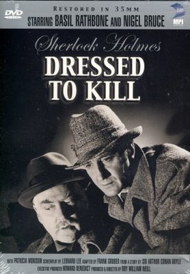 Dressed to Kill movie poster (1946) wood print