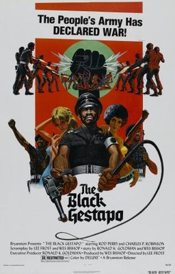 The Black Gestapo movie poster (1975) mouse pad