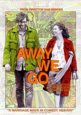 Away We Go movie poster (2009) wooden framed poster