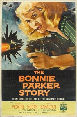 The Bonnie Parker Story movie poster (1958) t-shirt